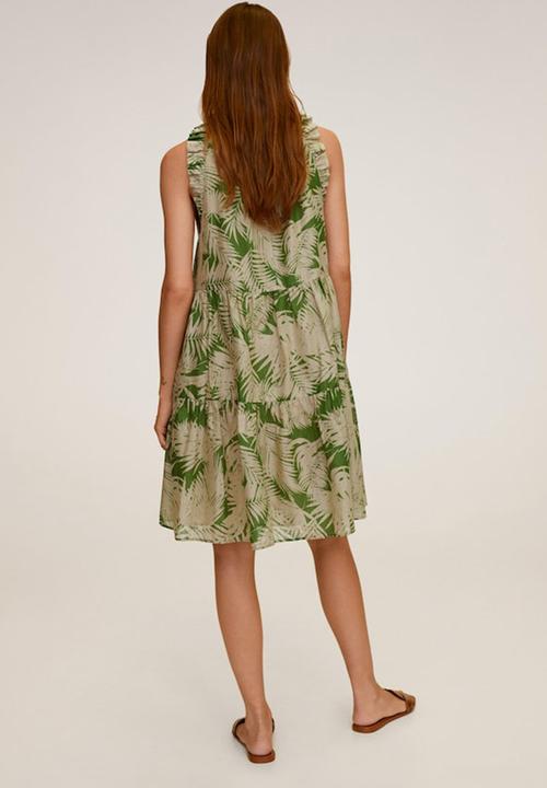 MANGO - Kai dress - green