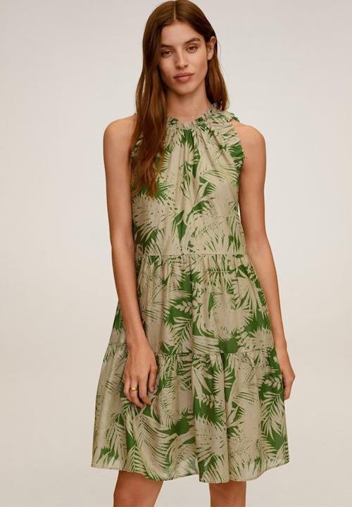 MANGO - Kai dress - green