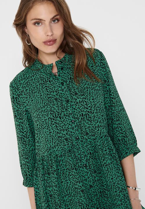 Jacqueline de Yong - Monica 3/4 dress - green 