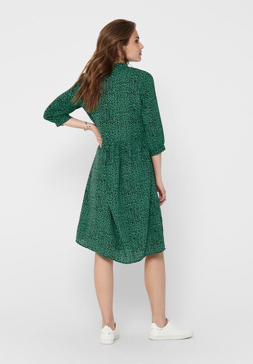 Jacqueline de Yong - Monica 3/4 dress - green 