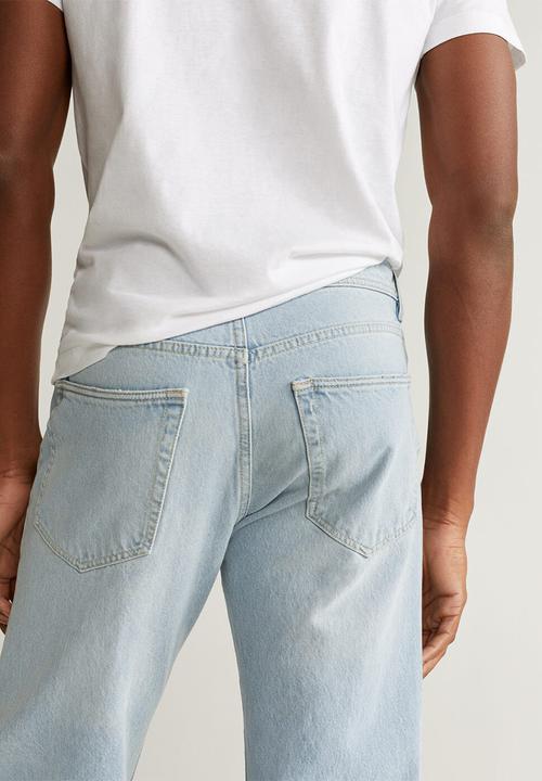 MANGO - Bob jeans - blue