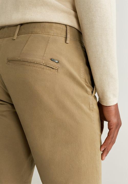 MANGO - Bermuda gracia shorts - brown
