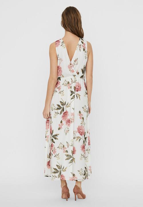Vero Moda - Lucca sleeveless ankle dress - stone