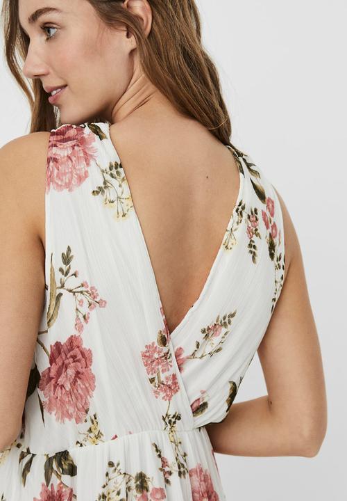 Vero Moda - Lucca sleeveless ankle dress - stone