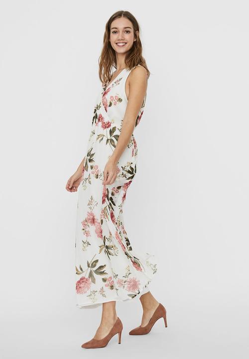 Vero Moda - Lucca sleeveless ankle dress - stone
