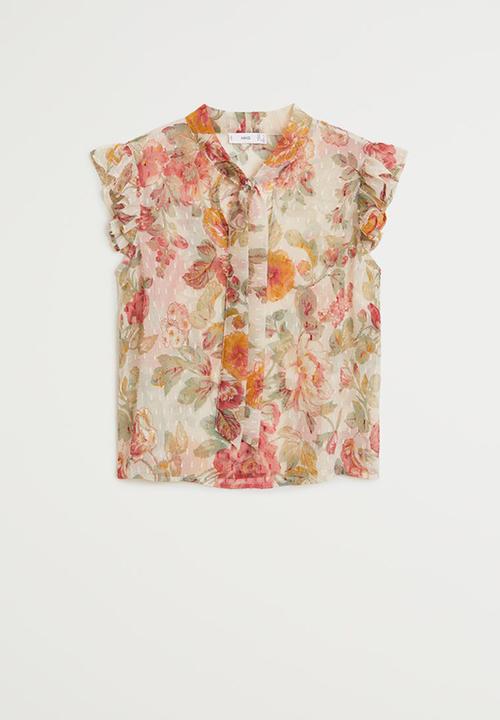 MANGO - Blouse barbel - multi