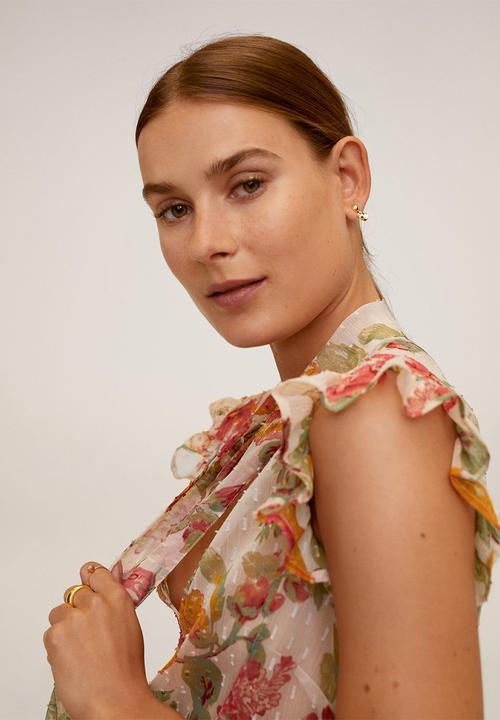 MANGO - Blouse barbel - multi