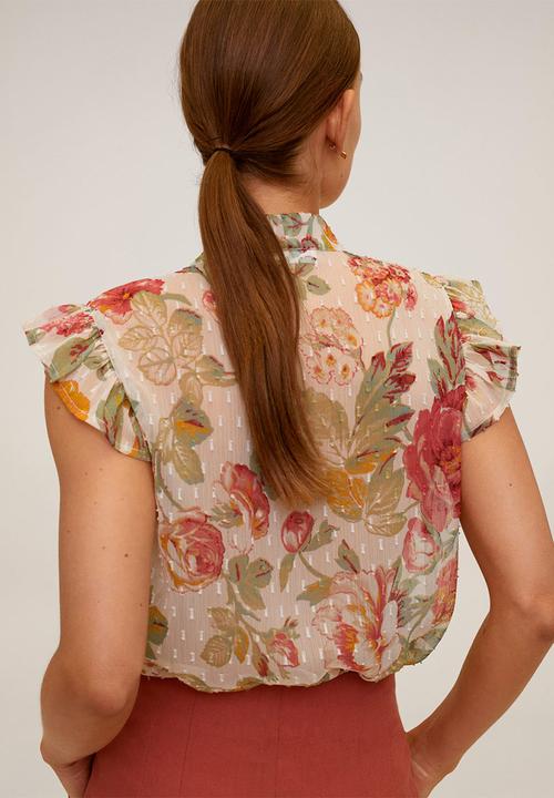 MANGO - Blouse barbel - multi