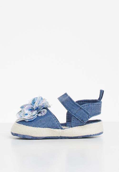 Pop Candy - Girls denim espadrille - blue