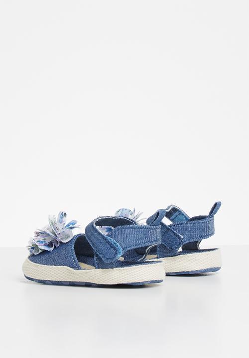 Pop Candy - Girls denim espadrille - blue