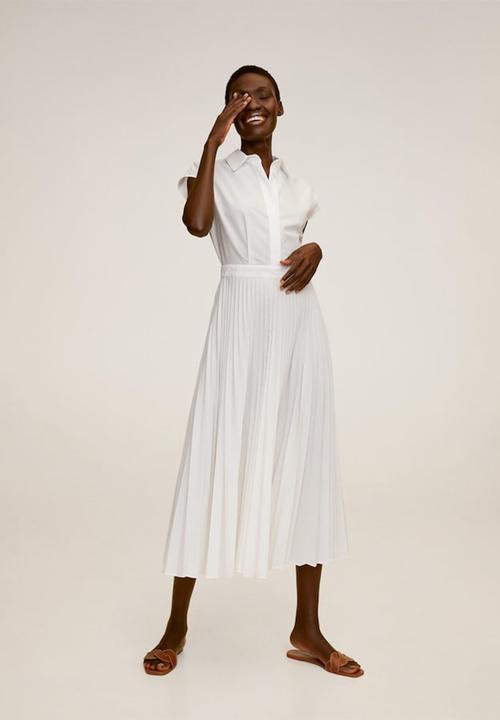 MANGO - Dress miri - off white 