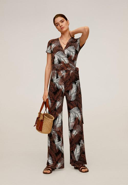 MANGO - Jumpsuit palm - multi