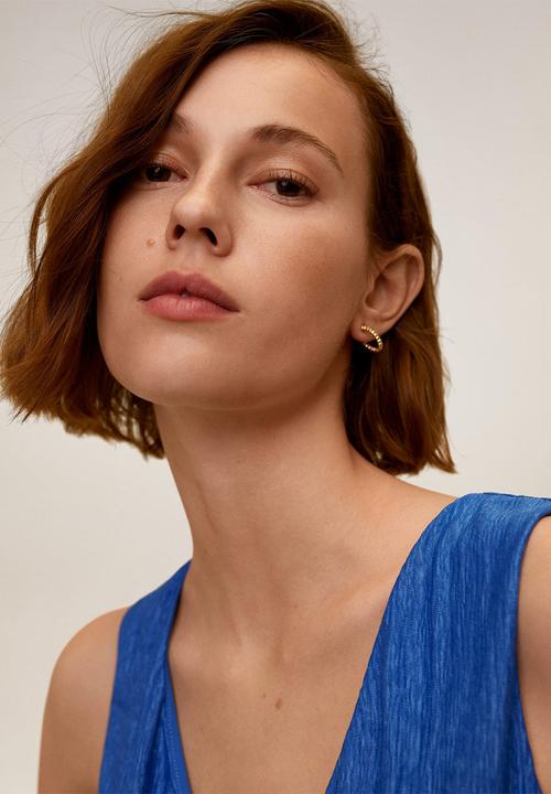MANGO - Top rever - blue