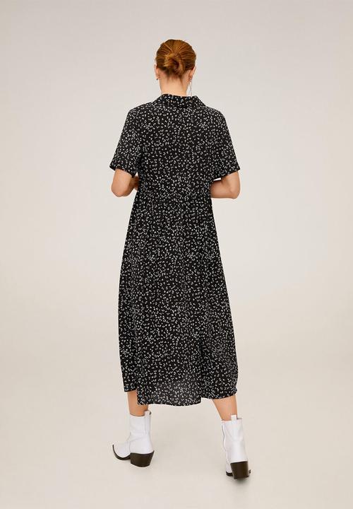MANGO - Dress phoebe - black