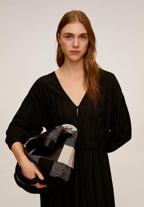 MANGO - Velito dress - black