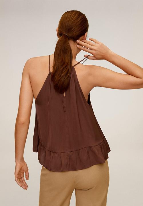 MANGO - Top memory - brown