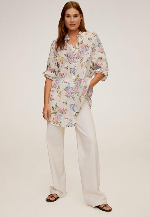 MANGO - Shirt longui - multi