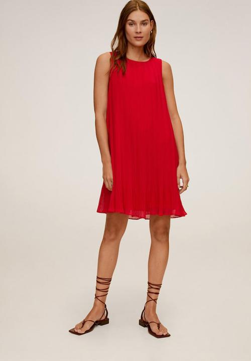 MANGO - Mauro dress - red