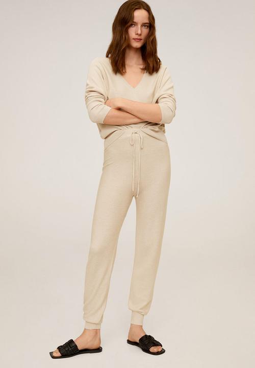 MANGO - Trousers milano - neutral