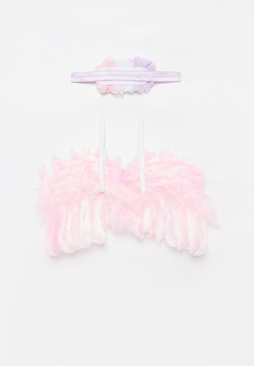 Pop Candy - Wings & headband set - pink & lilac