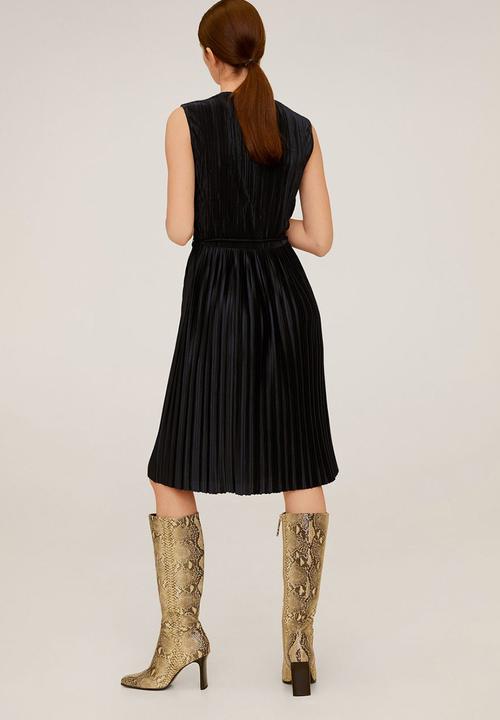 MANGO - Plet dress - black