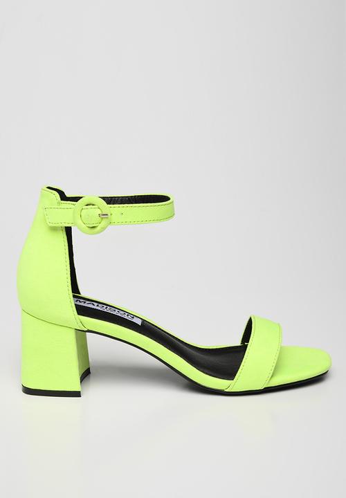 Stormy heel - neon green Madison® Heels 