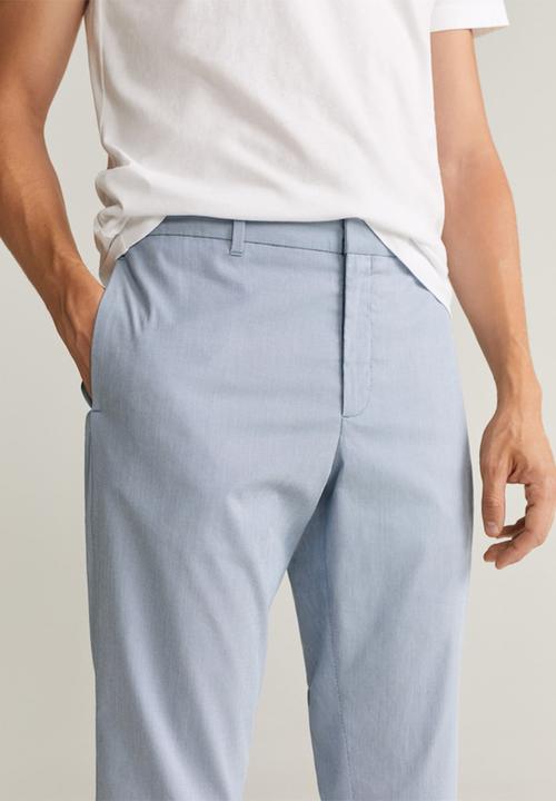 MANGO - Tony trousers - blue