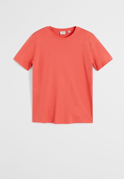 MANGO - Cherlo T-shirt - light orange 