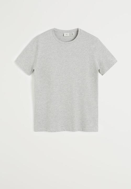 MANGO - Cherlo T-shirt - light grey