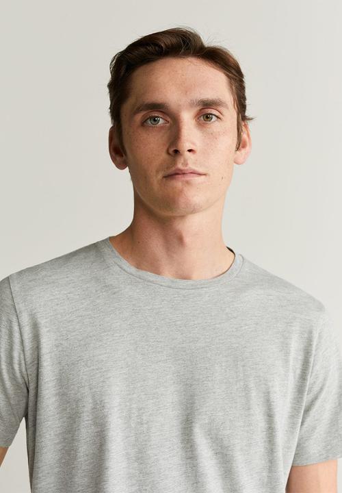 MANGO - Cherlo T-shirt - light grey