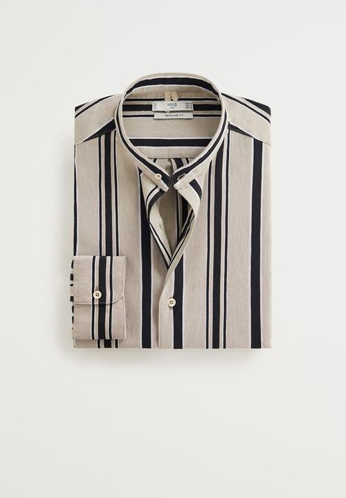 MANGO - Rusk shirt - light beige