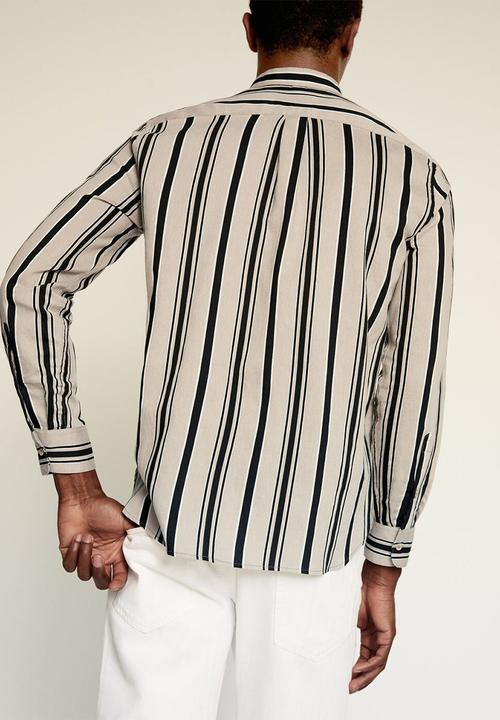 MANGO - Rusk shirt - light beige