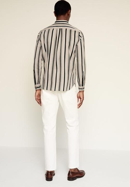 MANGO - Rusk shirt - light beige