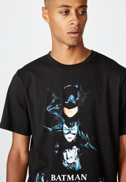 Cotton On - Tbar collab movie and TV T-shirt - black