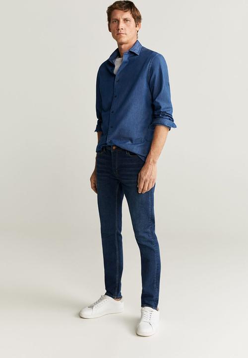 MANGO - Chambre shirt - blue