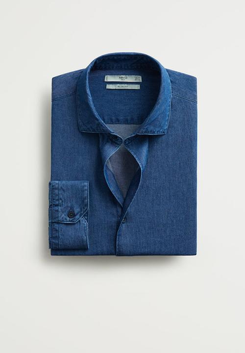 MANGO - Chambre shirt - blue