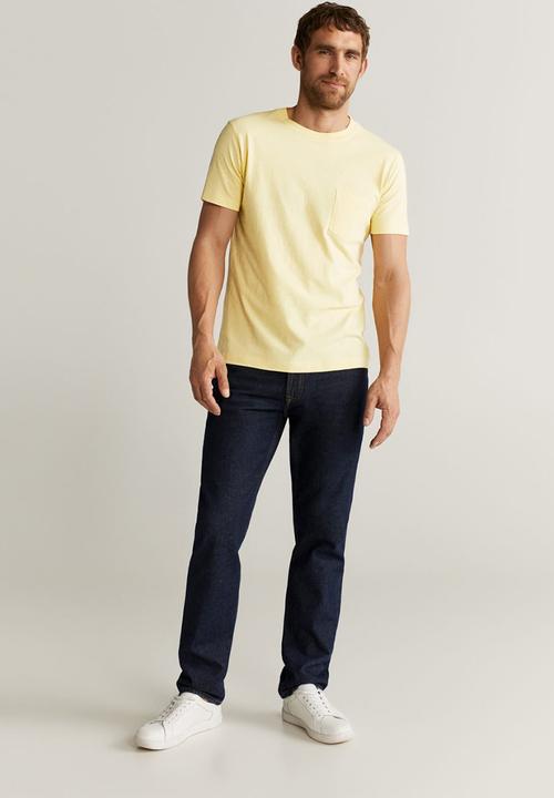 MANGO - Ares T-shirt - yellow