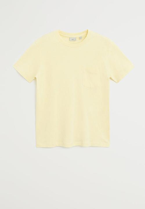 MANGO - Ares T-shirt - yellow