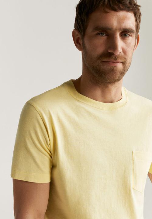 MANGO - Ares T-shirt - yellow