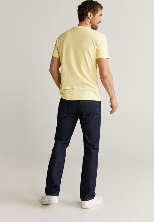 MANGO - Ares T-shirt - yellow