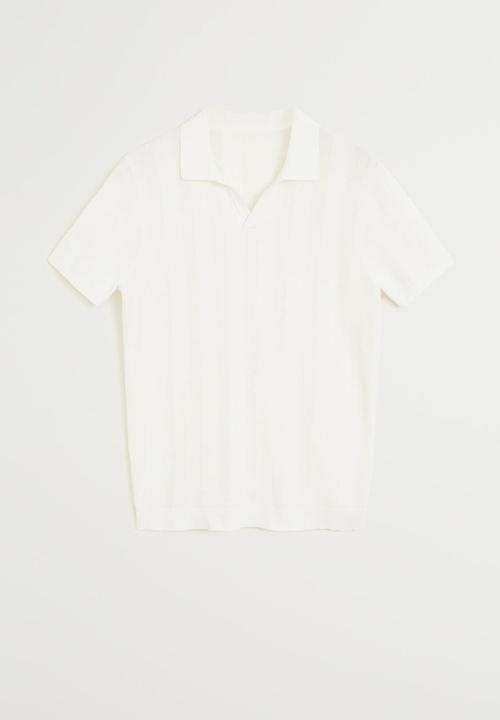 MANGO - Bob polo shirt - natural