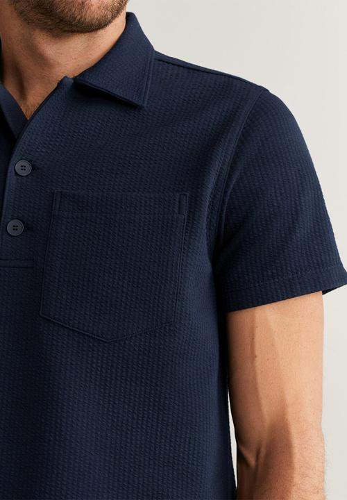 MANGO - Lore polo shirt - navy