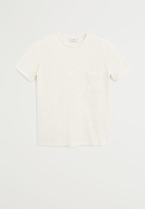 MANGO - Cebil T-shirt - brown