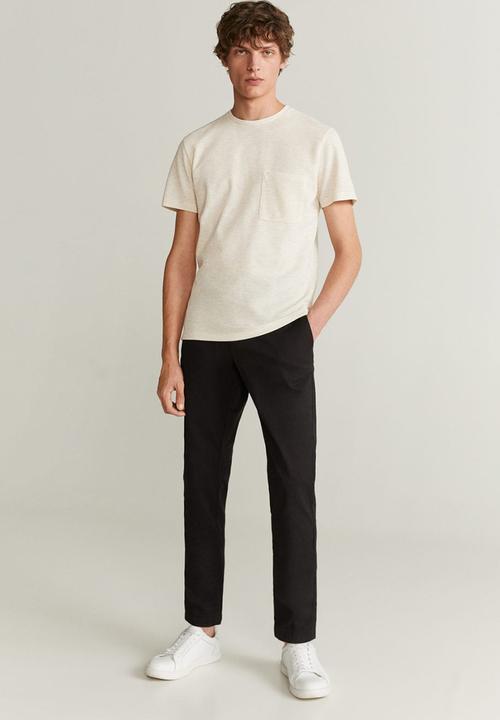 MANGO - Cebil T-shirt - brown