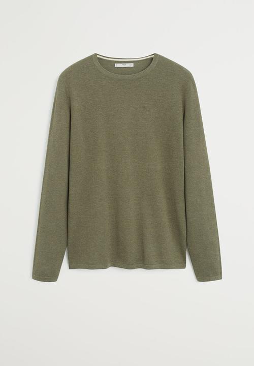 MANGO - Avena sweater - green
