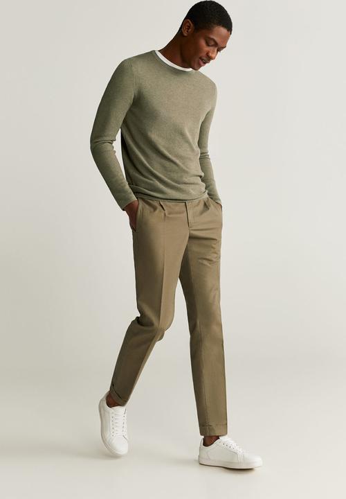 MANGO - Avena sweater - green