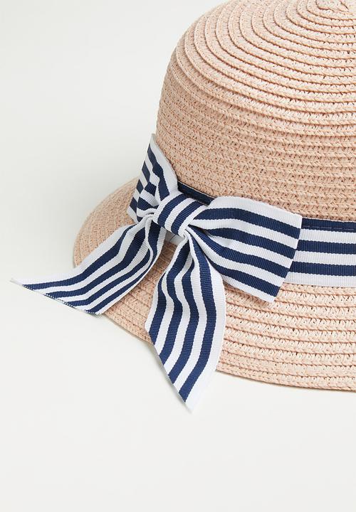 Pop Candy - Girls straw hat - beige