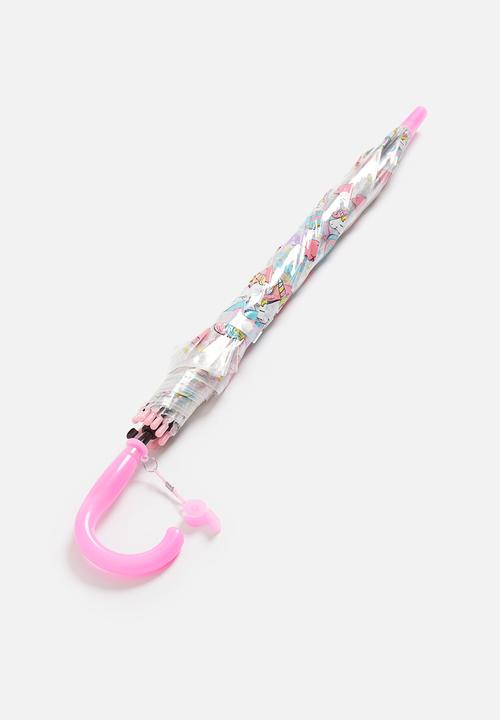 Cool Kids - Unicorn 8-panel umbrella & whistle - multi