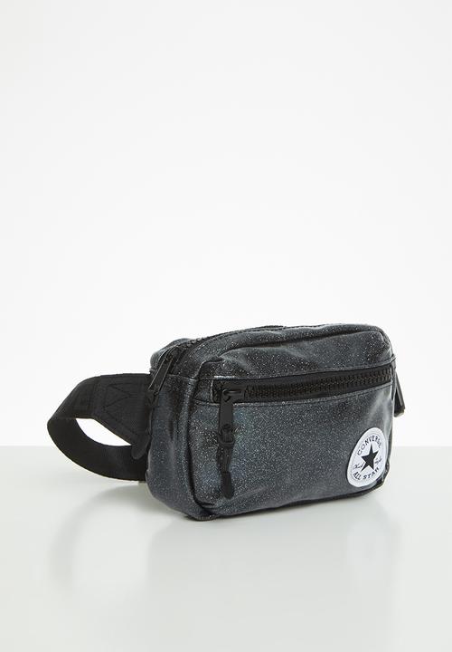 Converse - Glitter waist pack - black