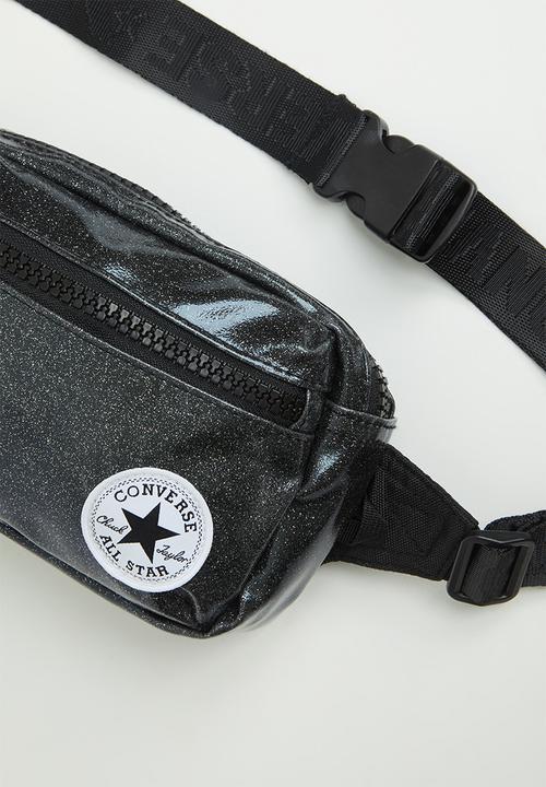 Converse - Glitter waist pack - black